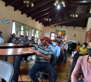 Taller de formación a Juntas de Agua del Municipio de Dolores, Intibucá